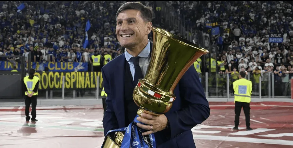 v站体育-萨内蒂：我和穆里尼奥关系非常亲密；大罗的一对一无人能及