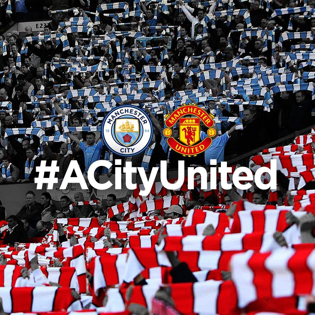 v站-生命面前无死敌，曼城缅怀慕尼黑空难68周年：ACityUnited